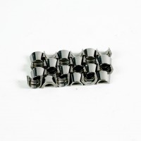 Single Groove Hardened Locks - Set of 12