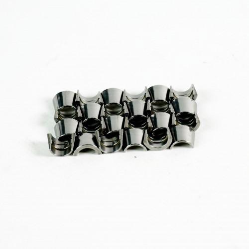 Single Groove Hardened Locks - Set of 12